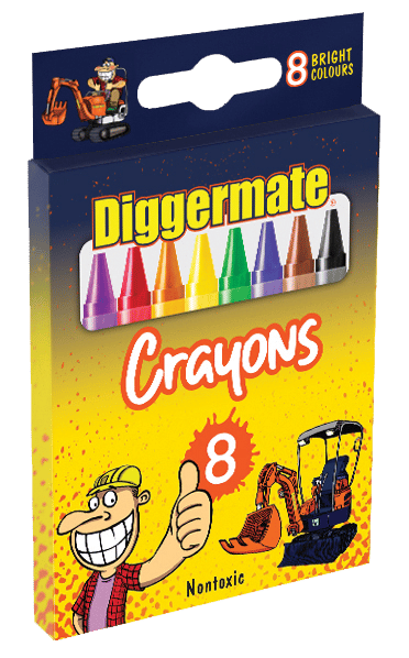 Diggermate Crayons in a Box