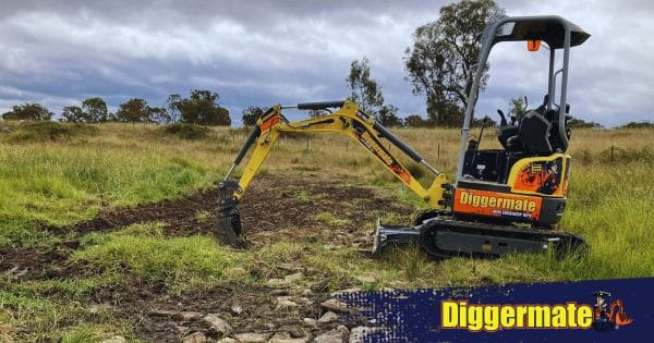 How much can a mini excavator dig in a day | Diggermate
